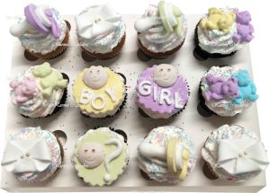 Baby Shower Gender Neutral Cupcakes