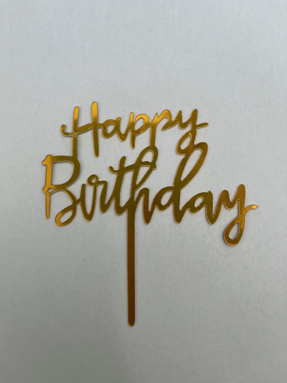 Happy Birthday Cupcake Topper