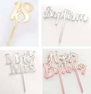 Cake Topper for large cakes - generic