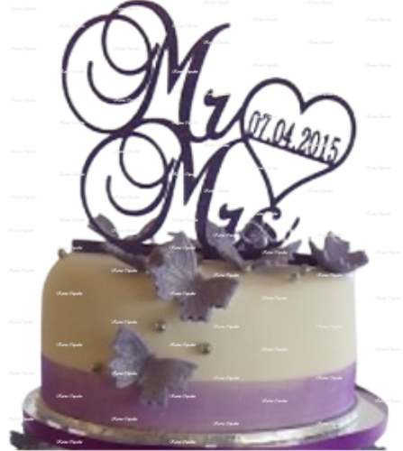6" Lavender Fondant Cake