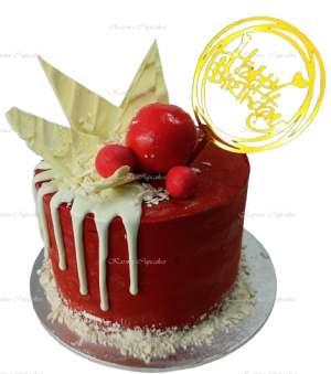 6 inch red velvet cake