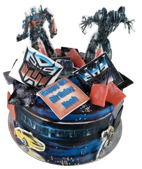 Tranformers Cake