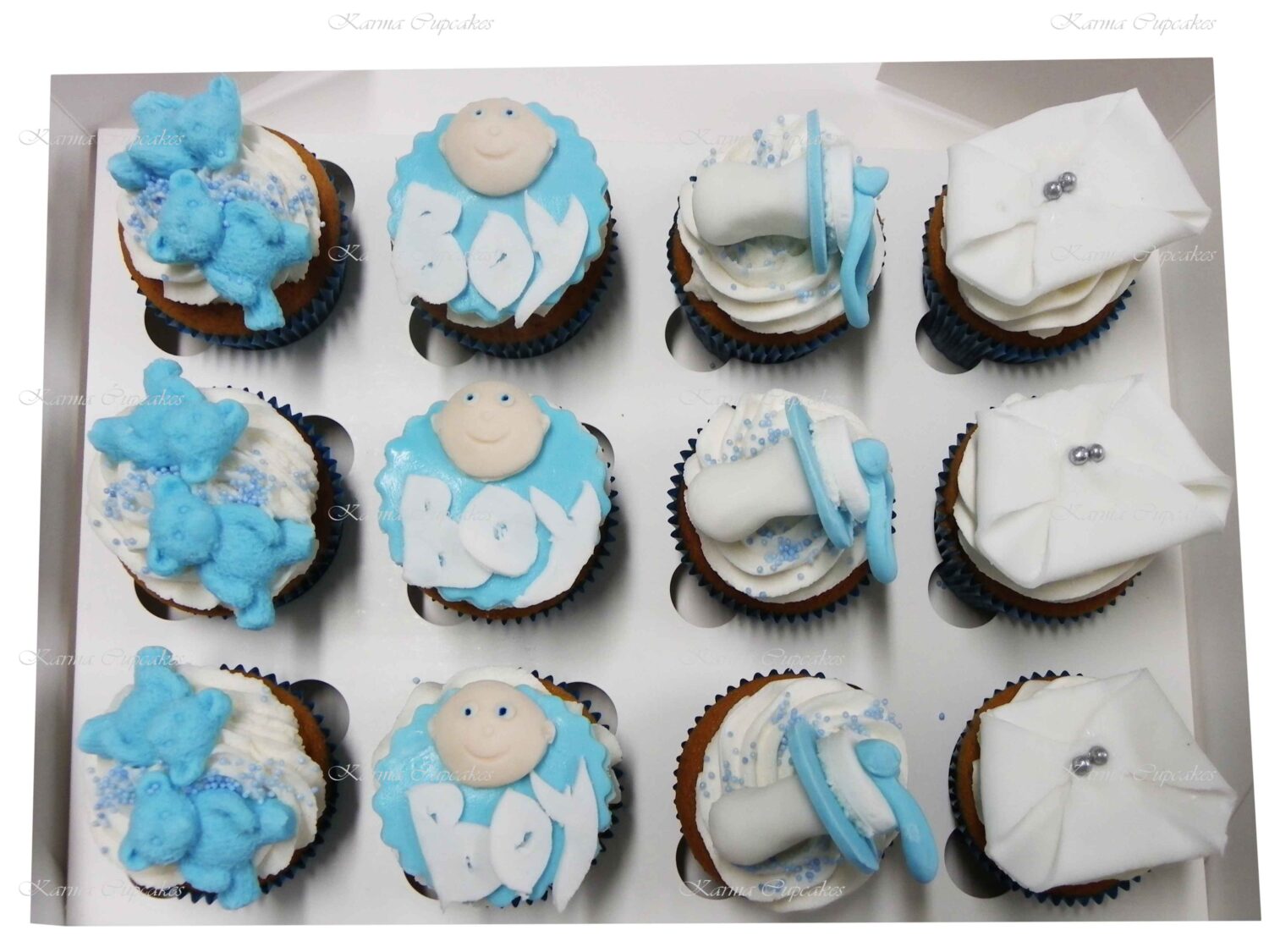 It's A Boy Cupcakes