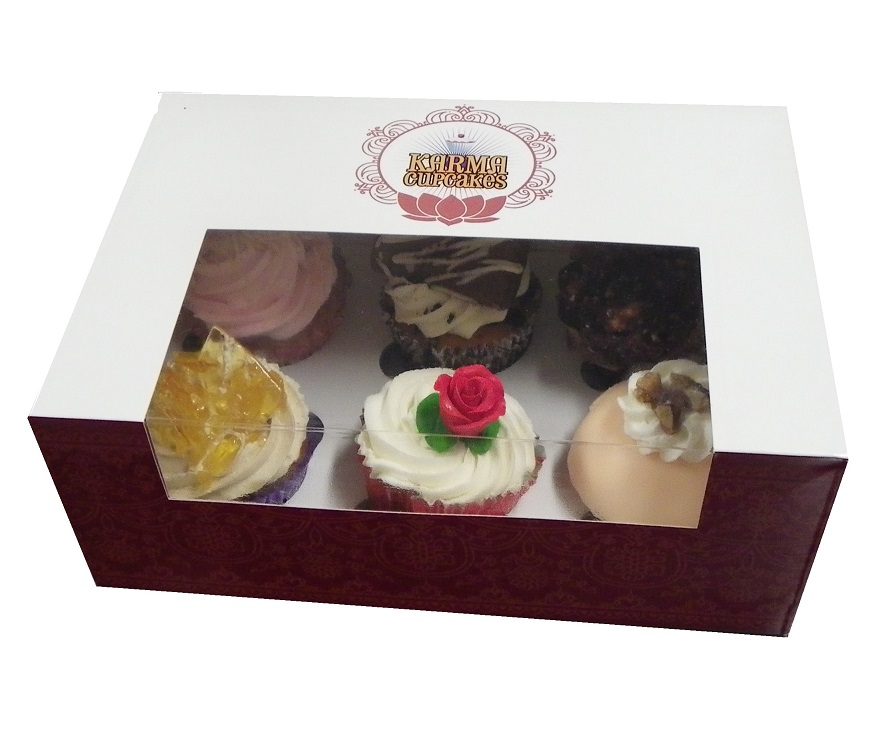 Mystery box of 6 cupcakes