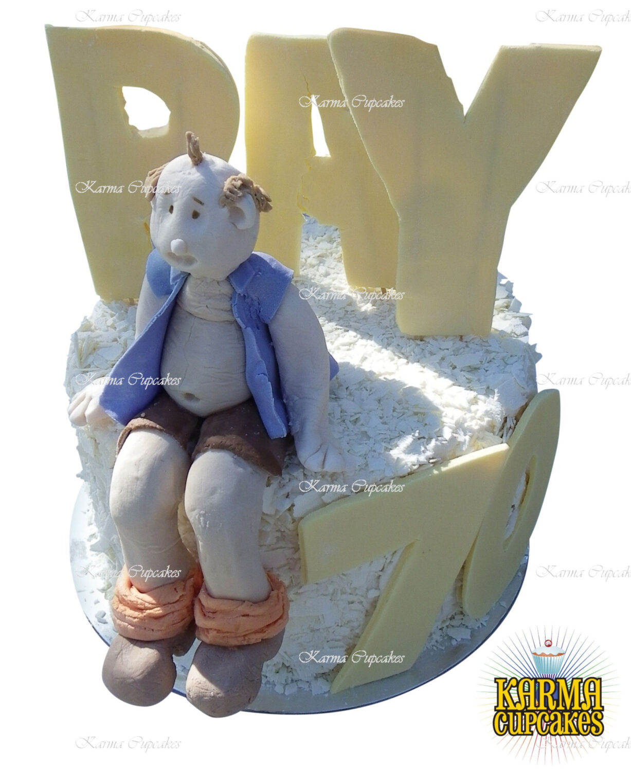 Blokes 8" Cake with Name and/or Age