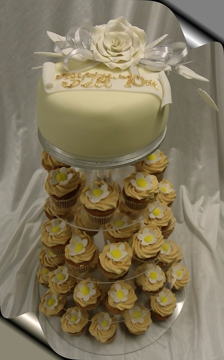 Gluten Friendly Mini Cupcake Tower