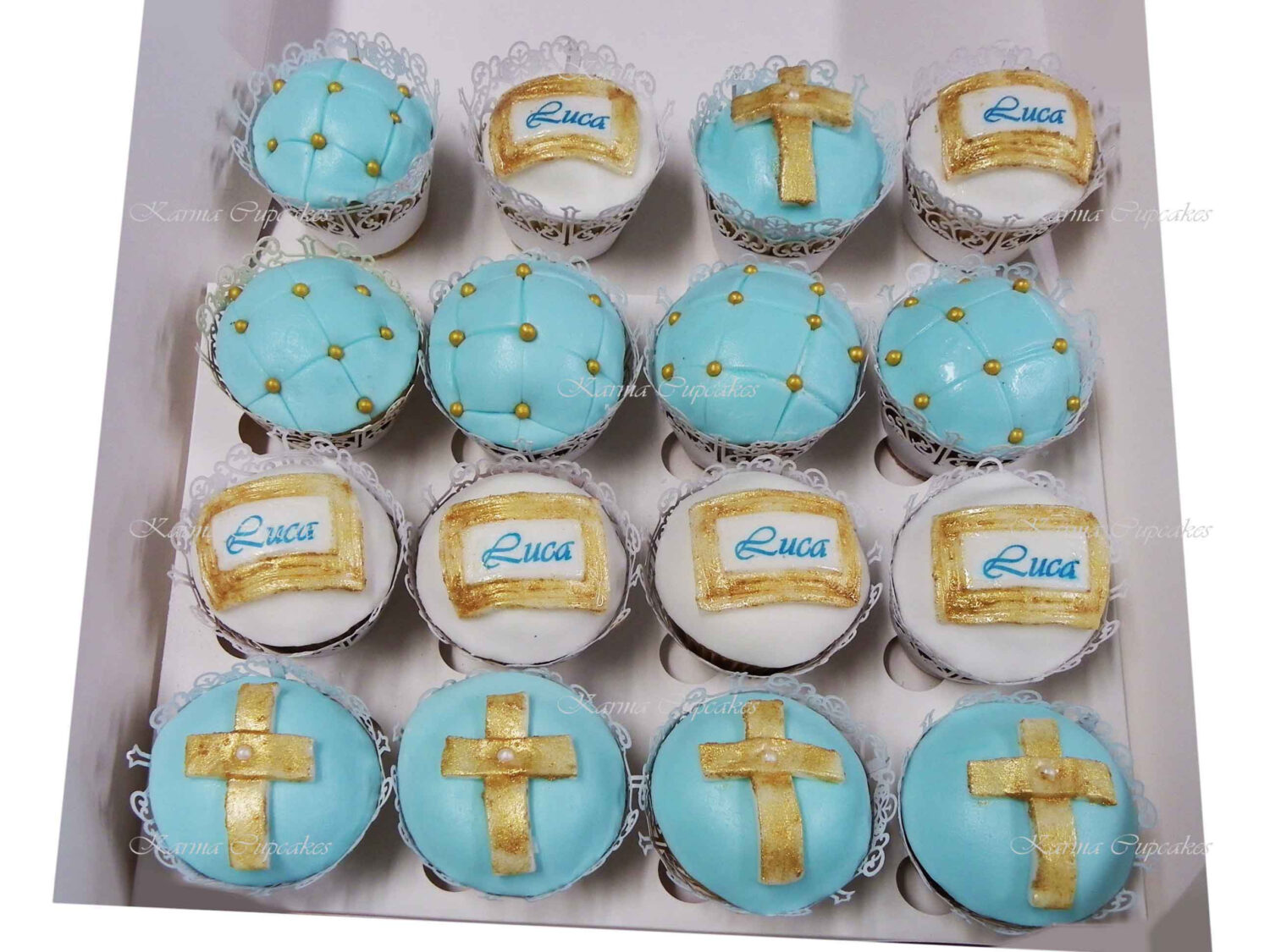 Baptism Cupcakes