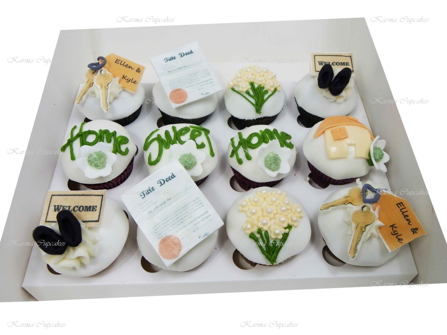 Home Sweet Home Cupcakes