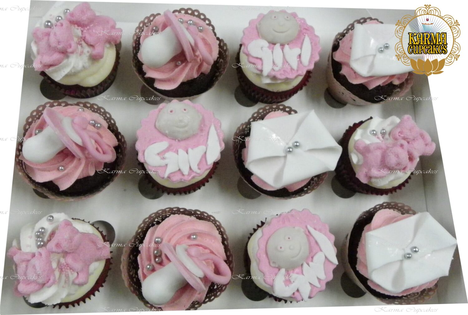 It's A Girl Cupcakes