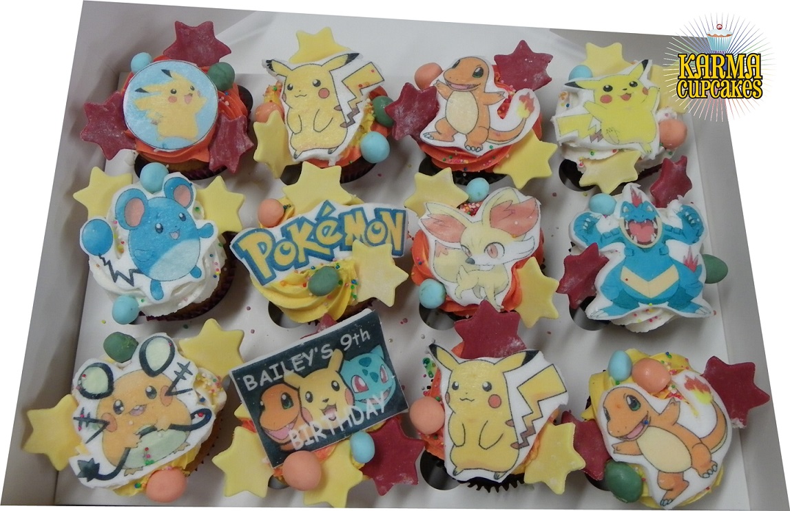 Pokemon Cupcakes