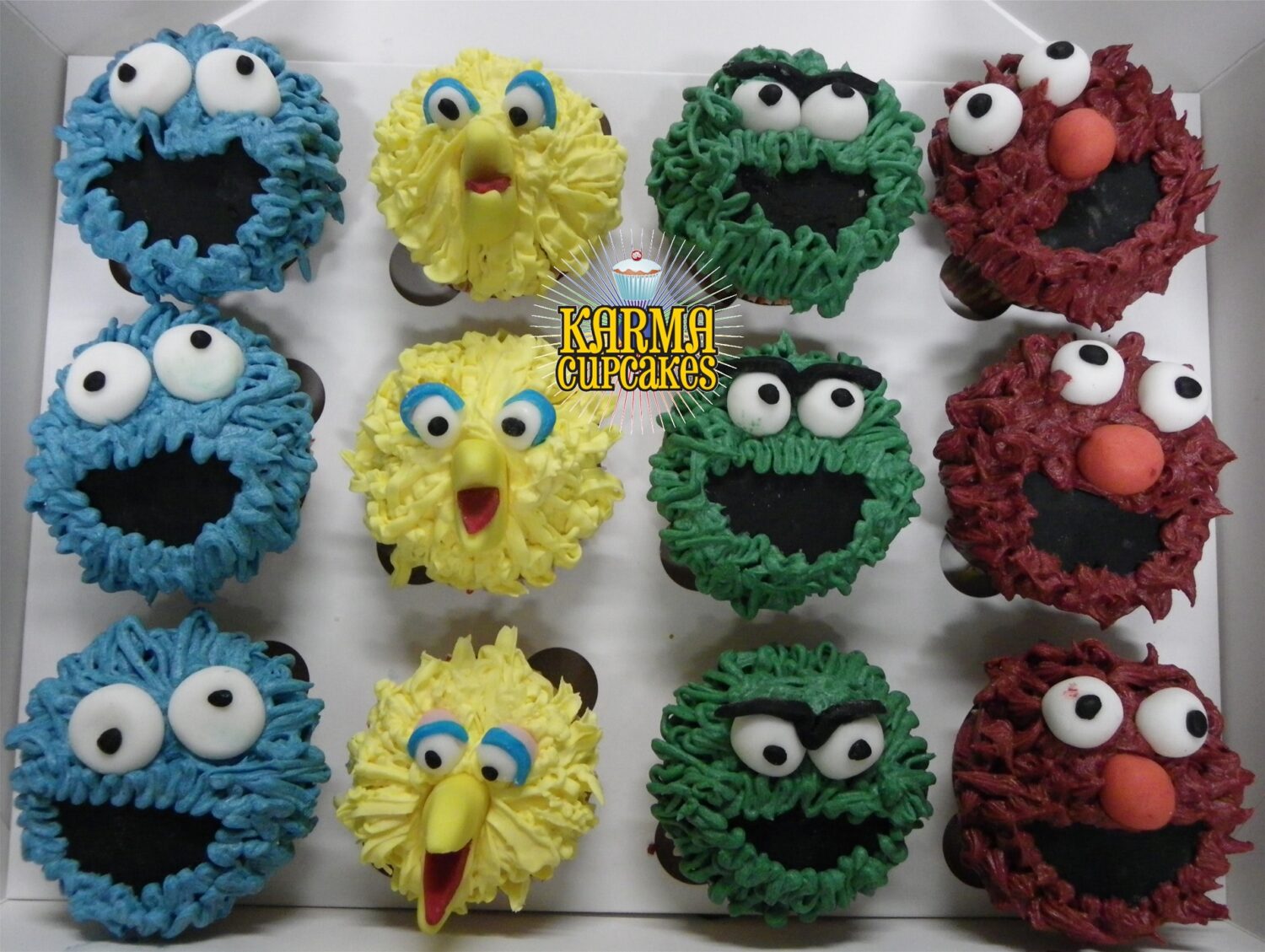 Sesame Street Cupcakes