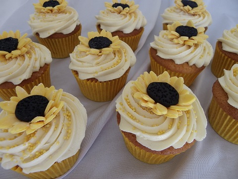 Sunflower Cupcakes