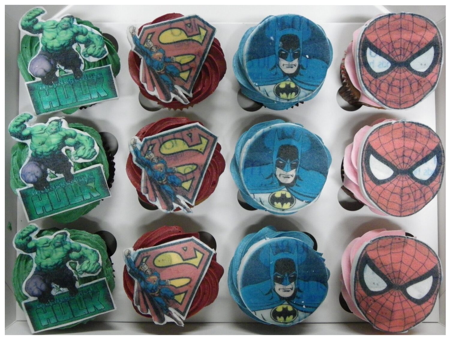 Superhero Cupcakes