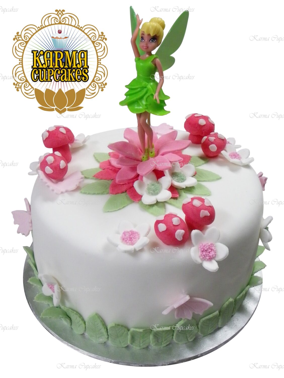 Tinker Bell Doll Themed Cake