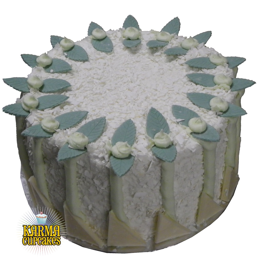 Lime & White Chocolate Gateaux