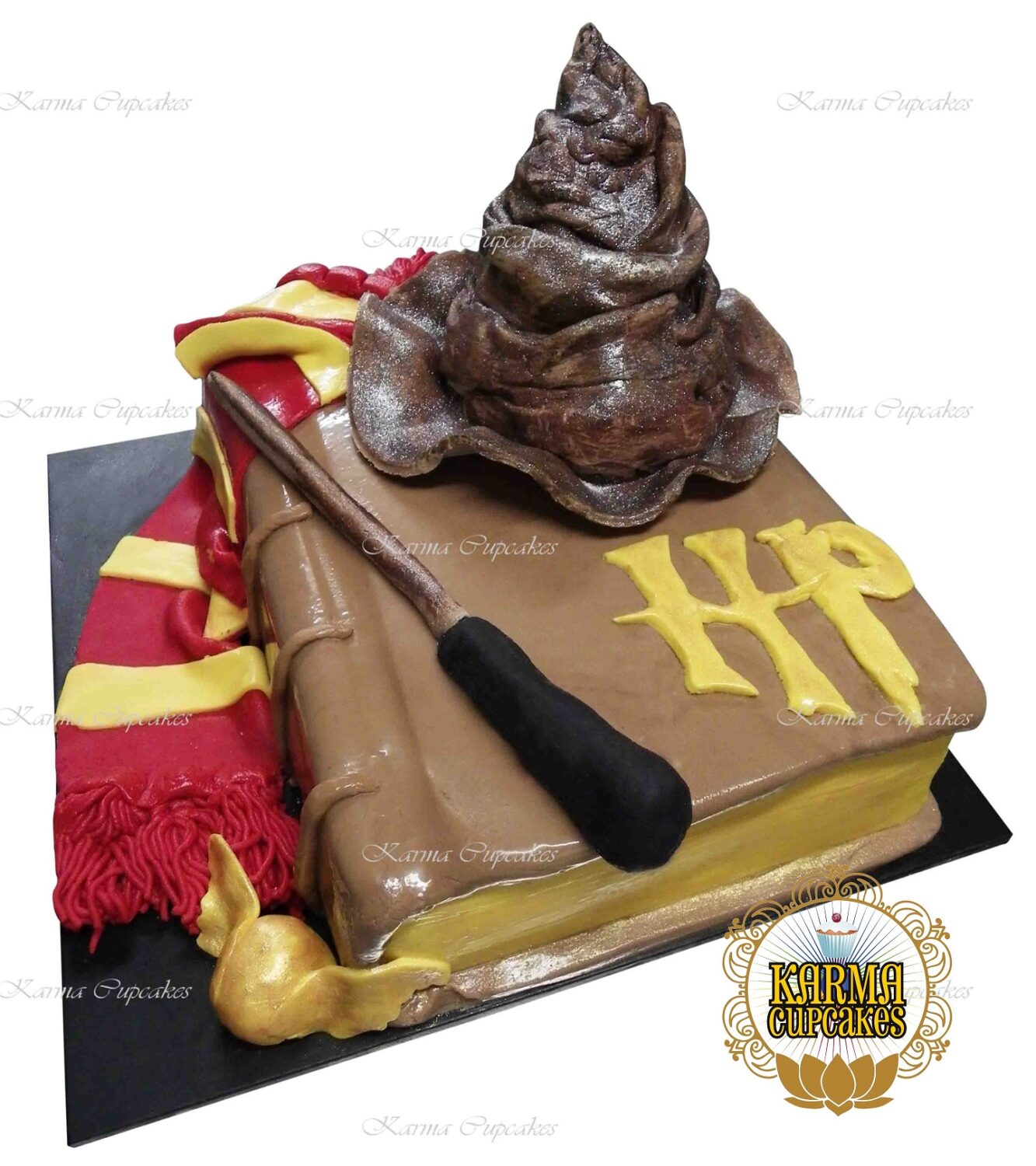 Harry Potter Book Cake