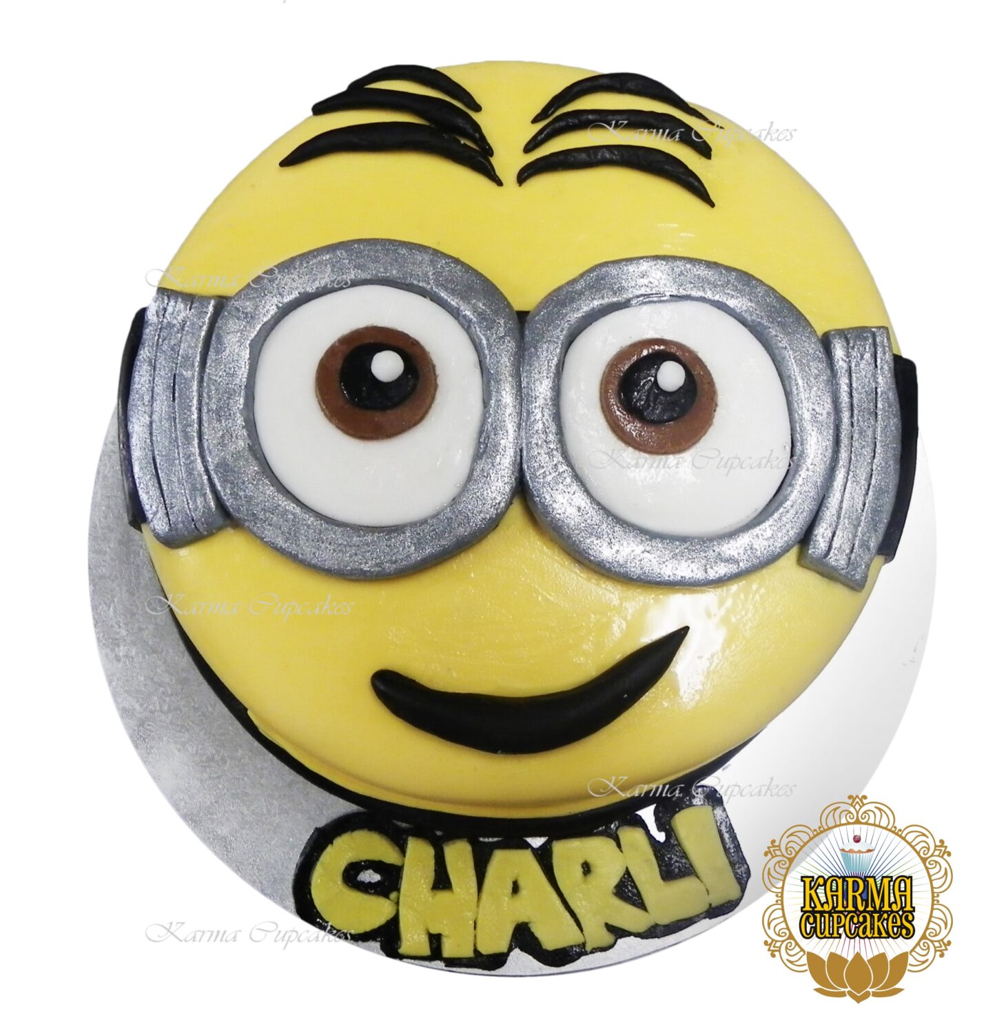 Minion 3D Cake