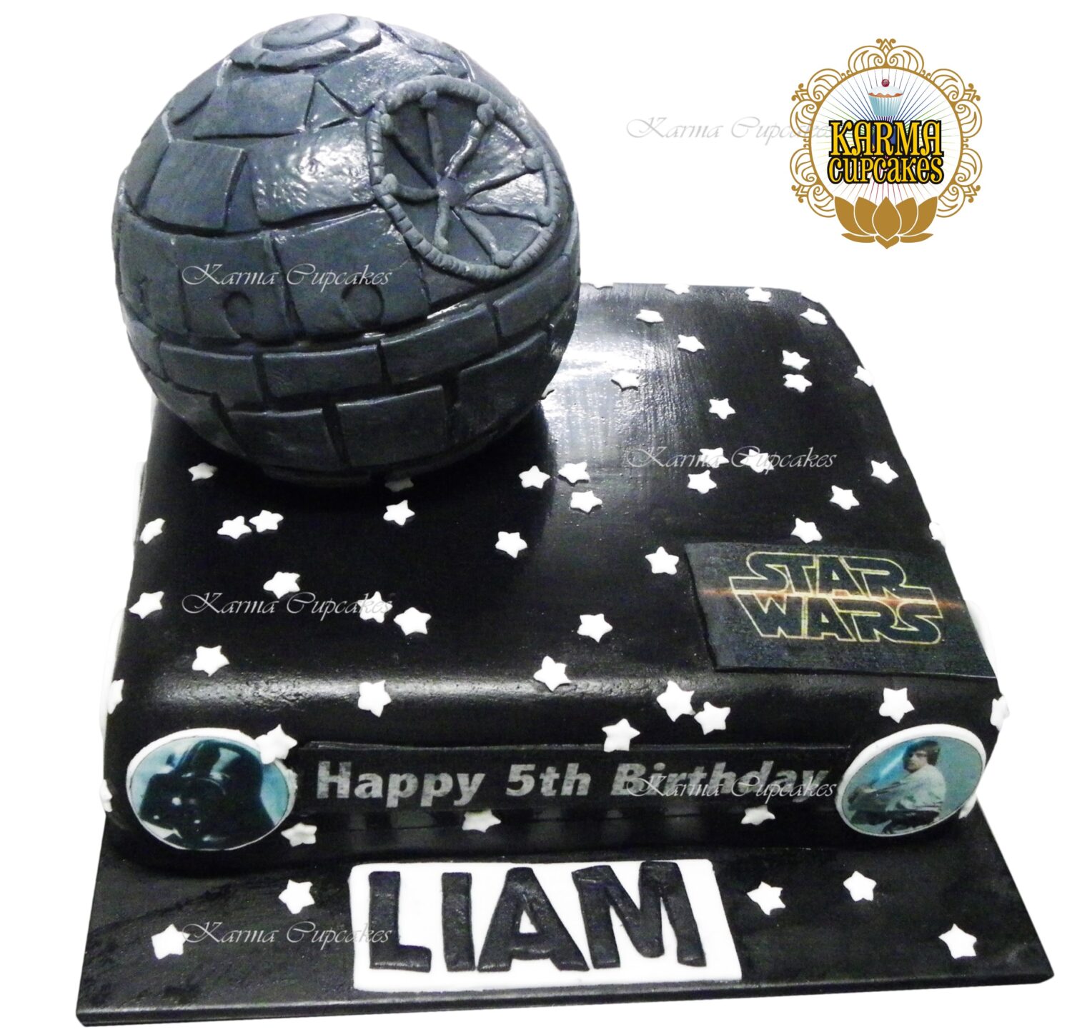 Star Wars Slab Cake
